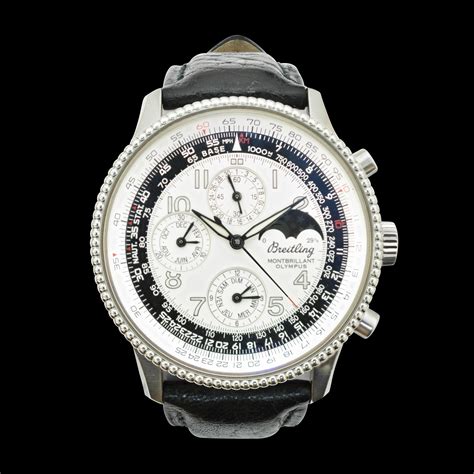 Breitling Montbrillant Olympus Stainless Steel